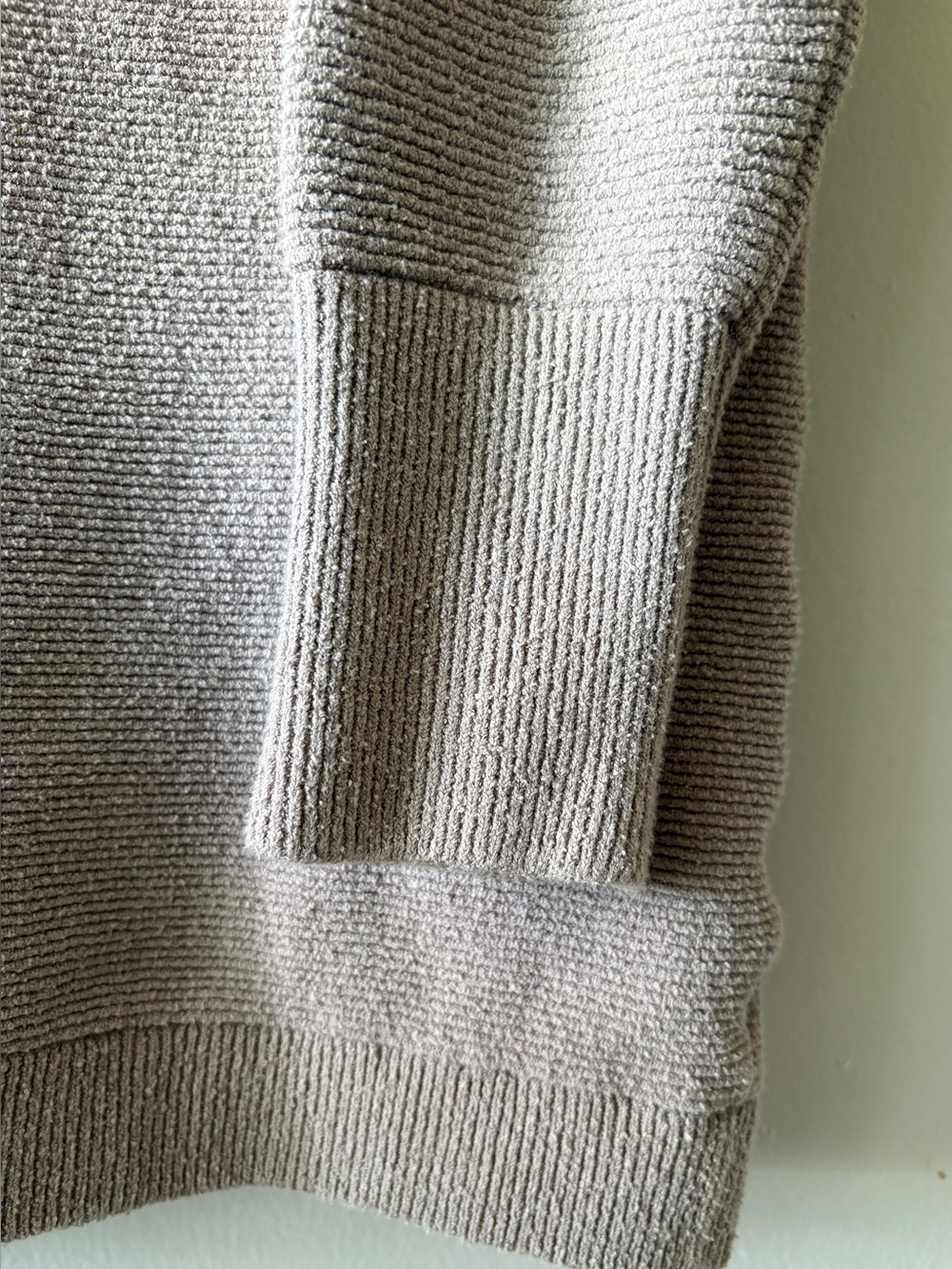 Free People Ottoman Slouchy Tunic Grey-Ice Medium Oversized Fall Cozy Bohemian - Picture 7 of 12